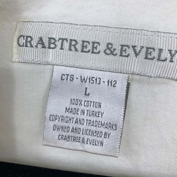 Crabtree & Evelyn womens large blouse jacket romantic cottage core cotton - Picture 5 of 7